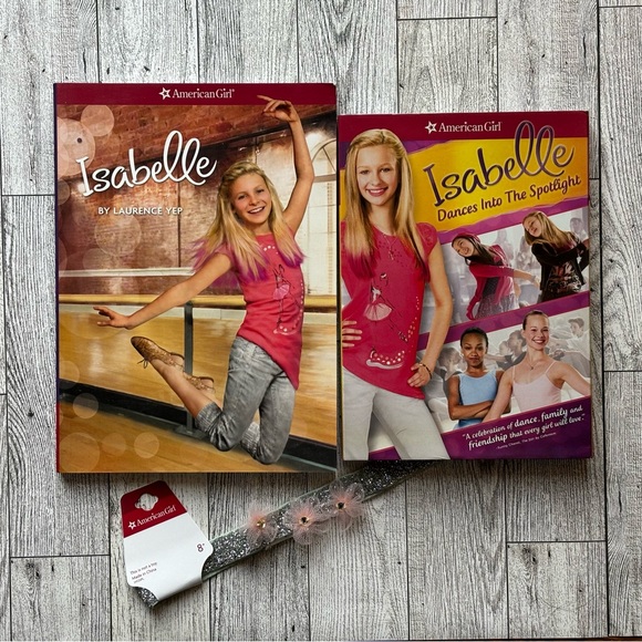 NEW American Girl ISABELLE Bundle Book, DVD, Doll Headband 2014 Girl of the Year - Picture 4 of 7